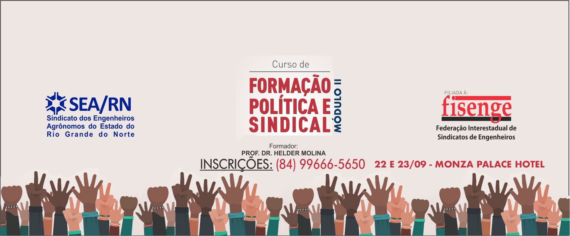 Curso de formação política e sindical