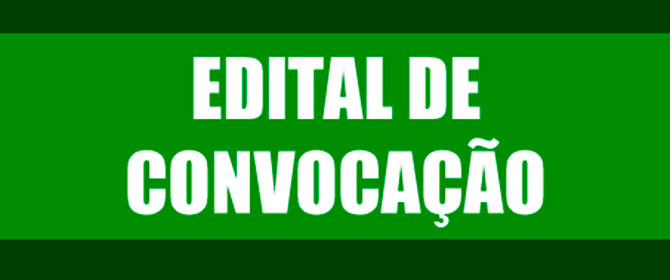 EDITAL DE CONVOCAÇÃO